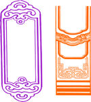 中式古典边框图案设计