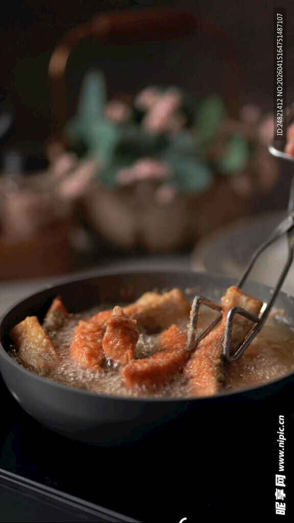 美味虾仁锅物诱人呈现