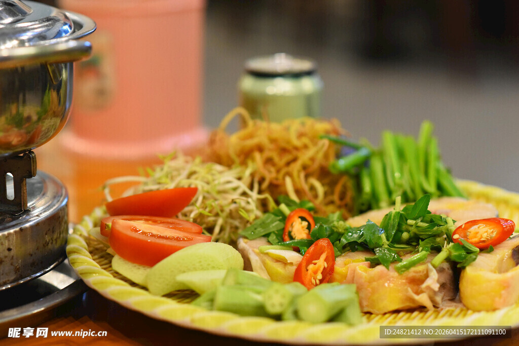 丰盛泰式美食拼盘