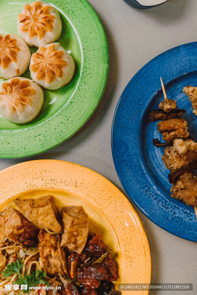 多样美食拼盘赏析