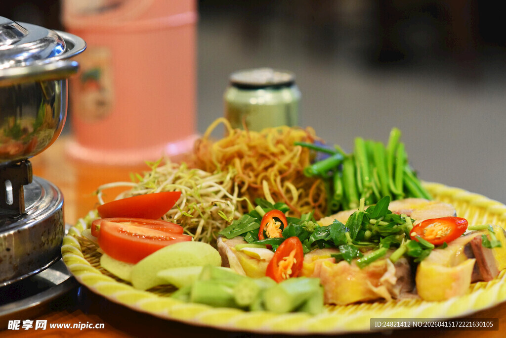 美味泰式特色凉拌菜拼盘