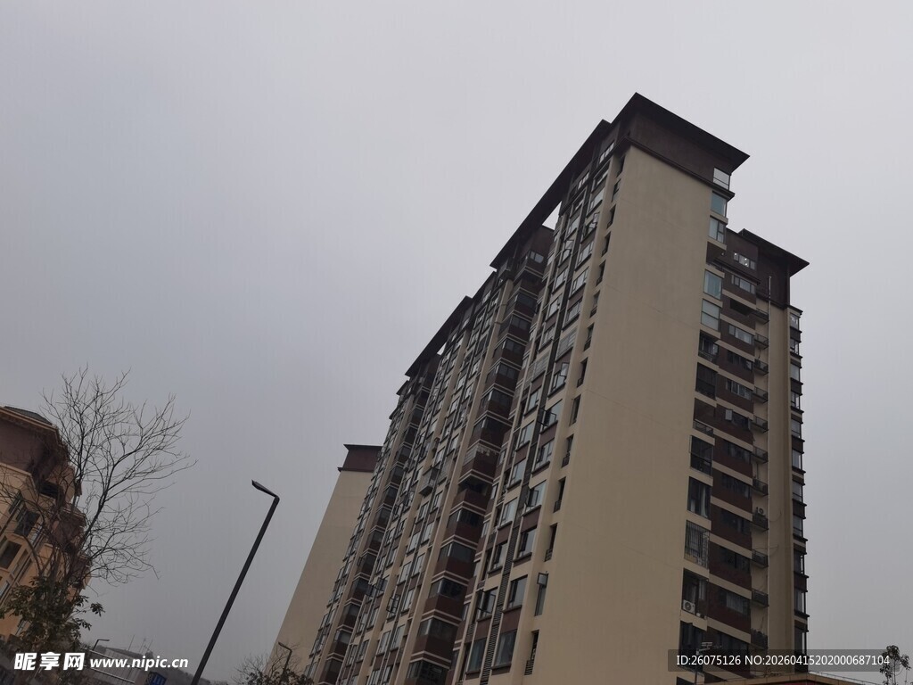 高层住宅楼外观