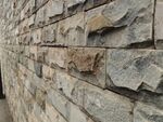 石砌墙面纹理特写