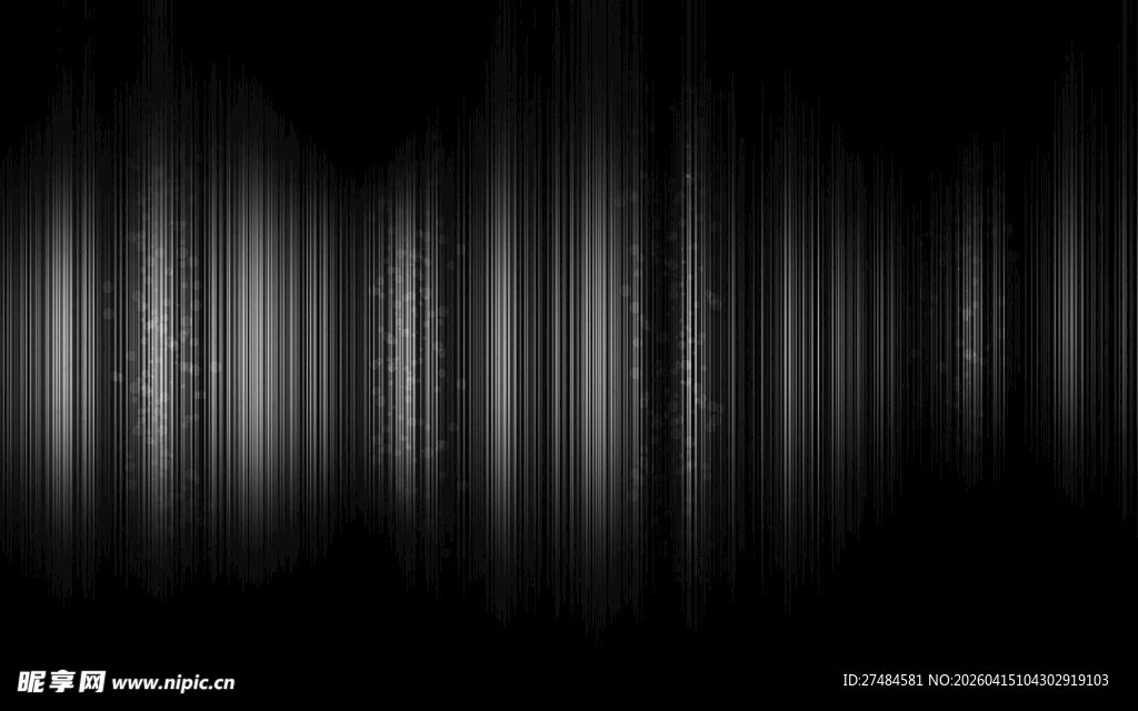 黑白渐变声波背景图