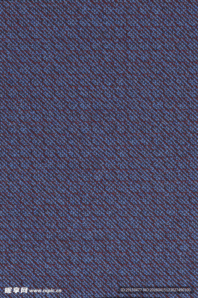 深蓝色格纹布料纹理