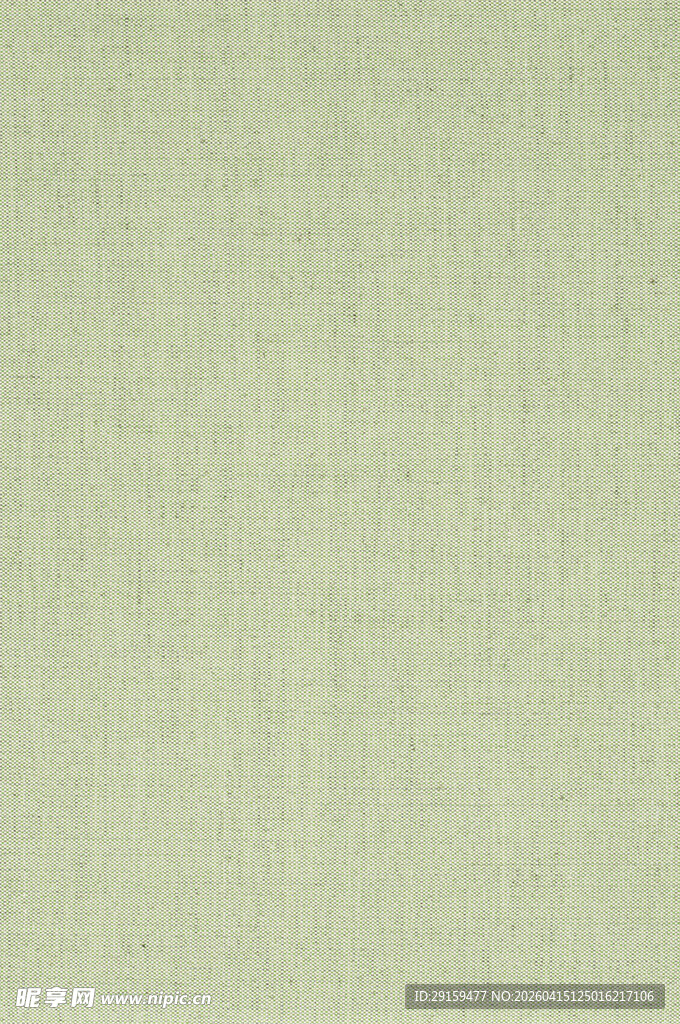 淡绿色亚麻纹理布料