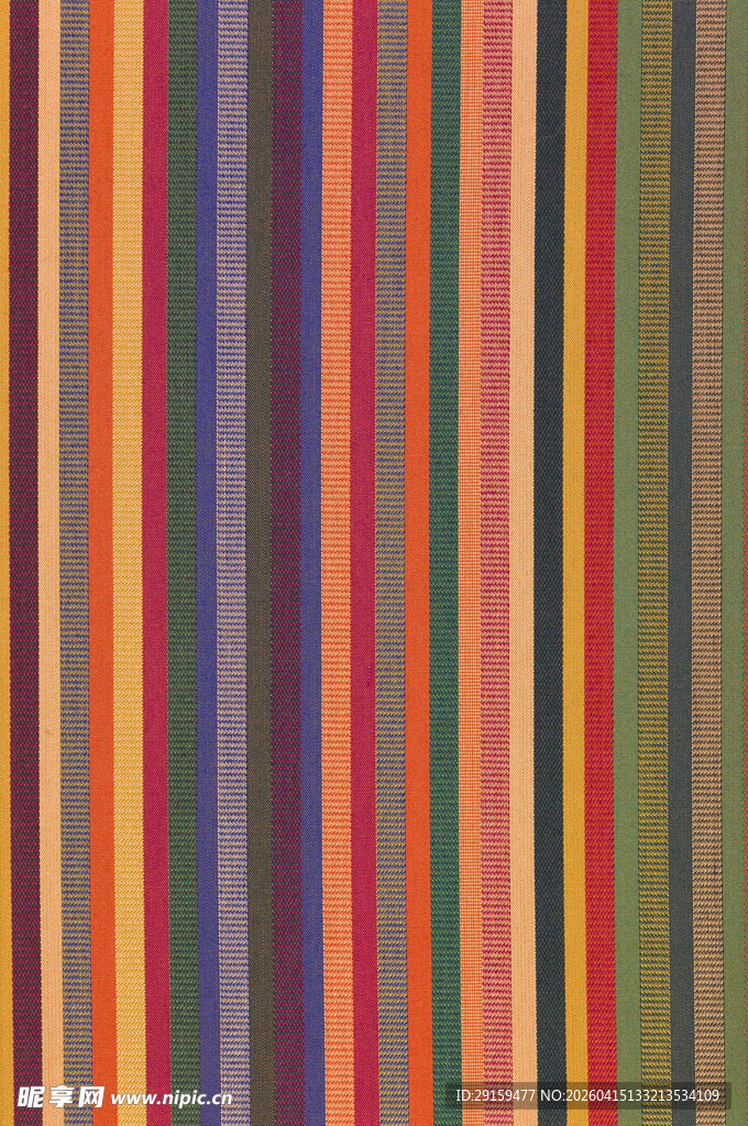 多彩竖条纹图案背景