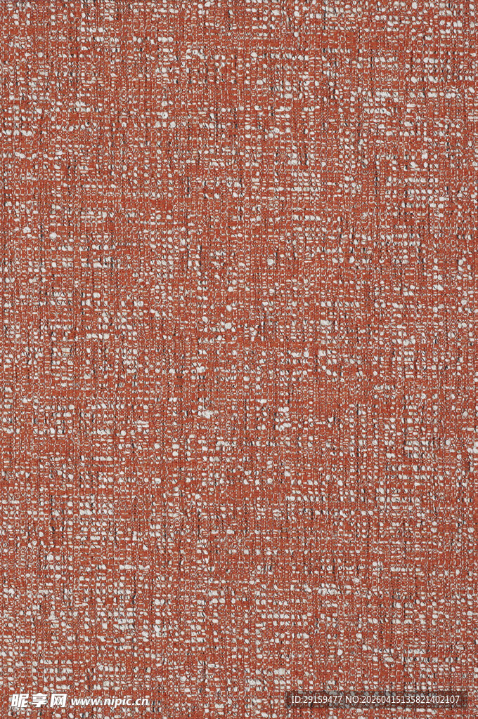橙红色纹理布料细节