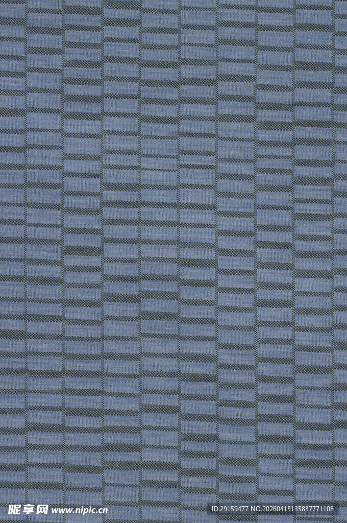 蓝色纹理砖块图案