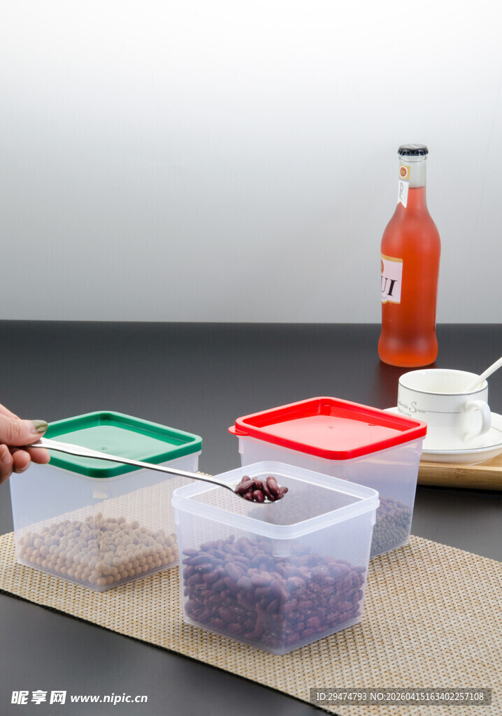 多彩密封保鲜收纳盒套装