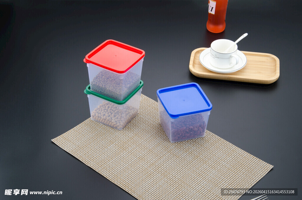 多彩密封储物盒展示