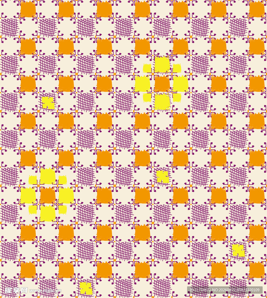 多彩几何图案背景纹理