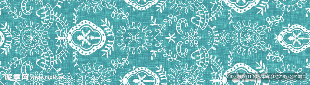 蓝绿色几何图案纹理背景