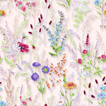 缤纷手绘花卉图案背景