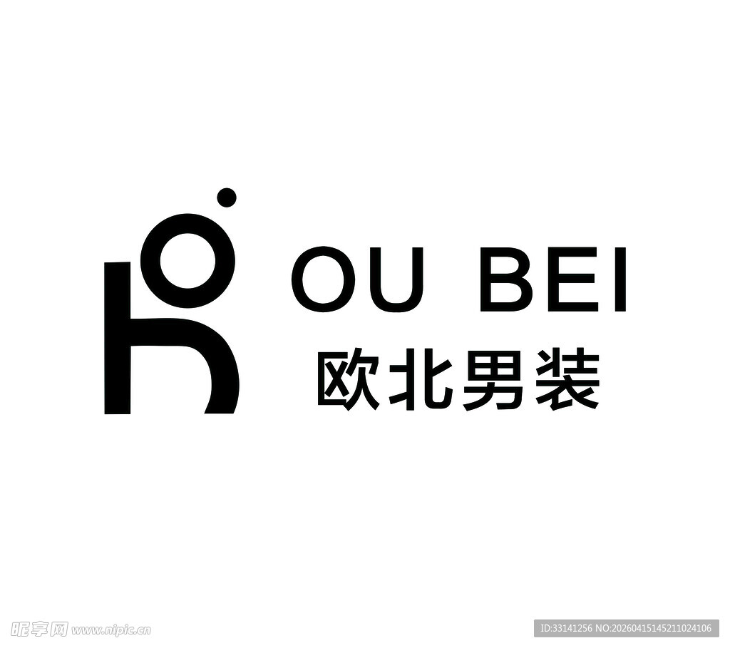 欧北男装品牌标识