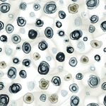 蓝白圆圈图案纹理背景