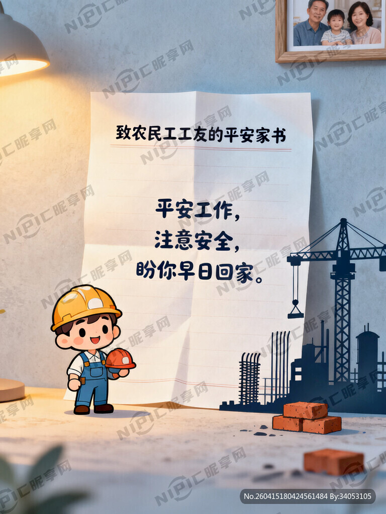 致农民工工友的平安家书 
