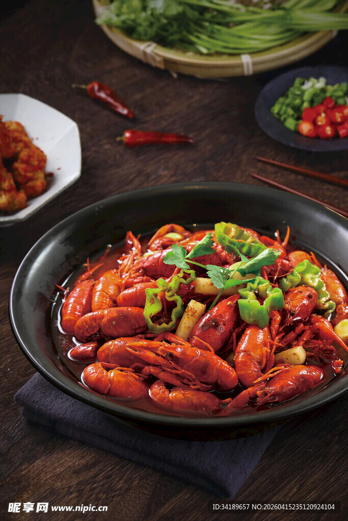 香辣小龙虾