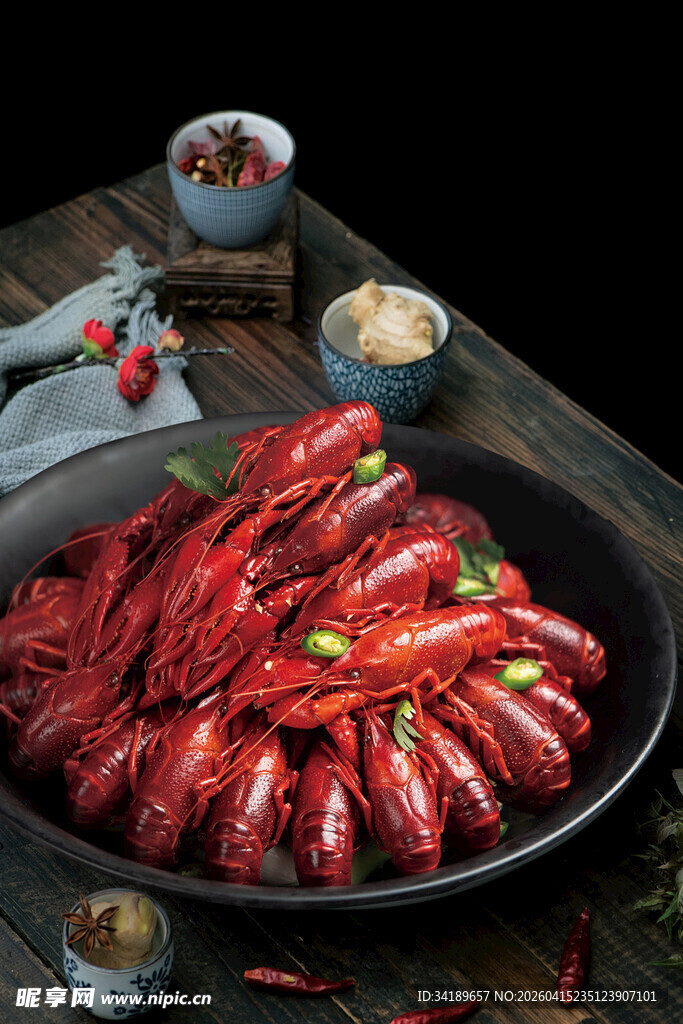 香辣小龙虾