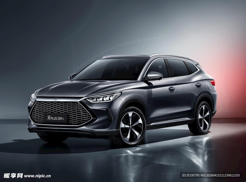 时尚动感黑色SUV汽车