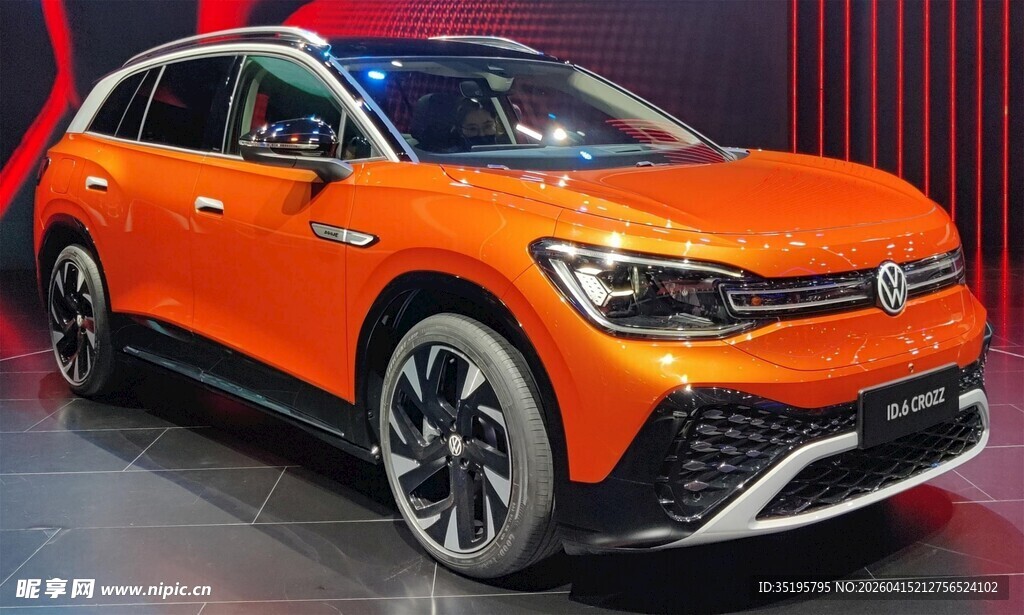 橙色大众SUV闪耀登场