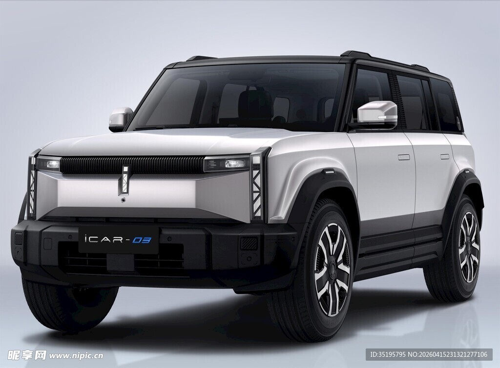 时尚电动越野SUV展示