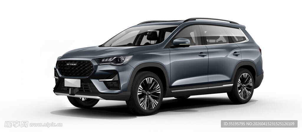 时尚大气的黑色SUV汽车