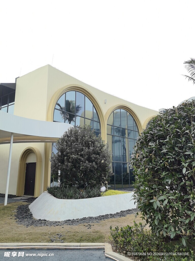 现代风格建筑外观景观