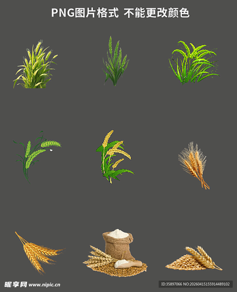 小麦素材