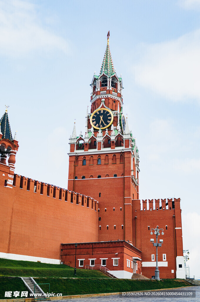 莫斯科红场标志性建筑景观