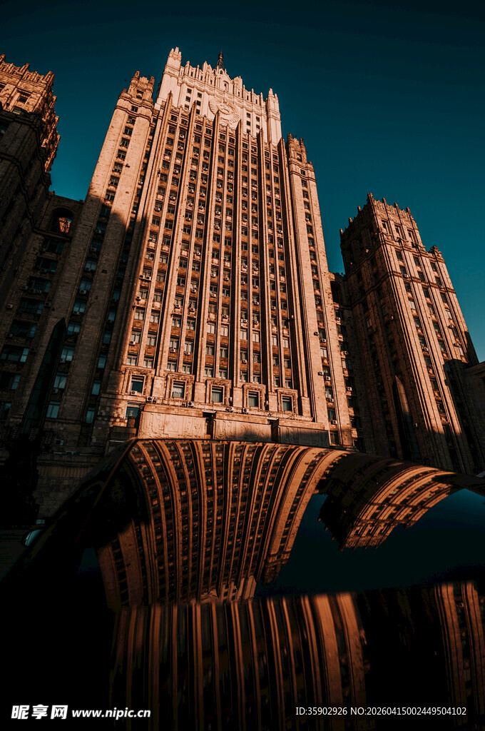 纽约摩天大楼壮观建筑景观