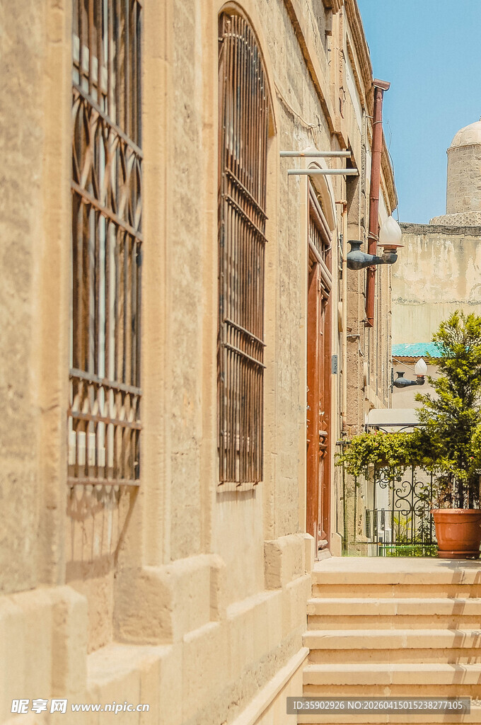 欧式建筑街道景致