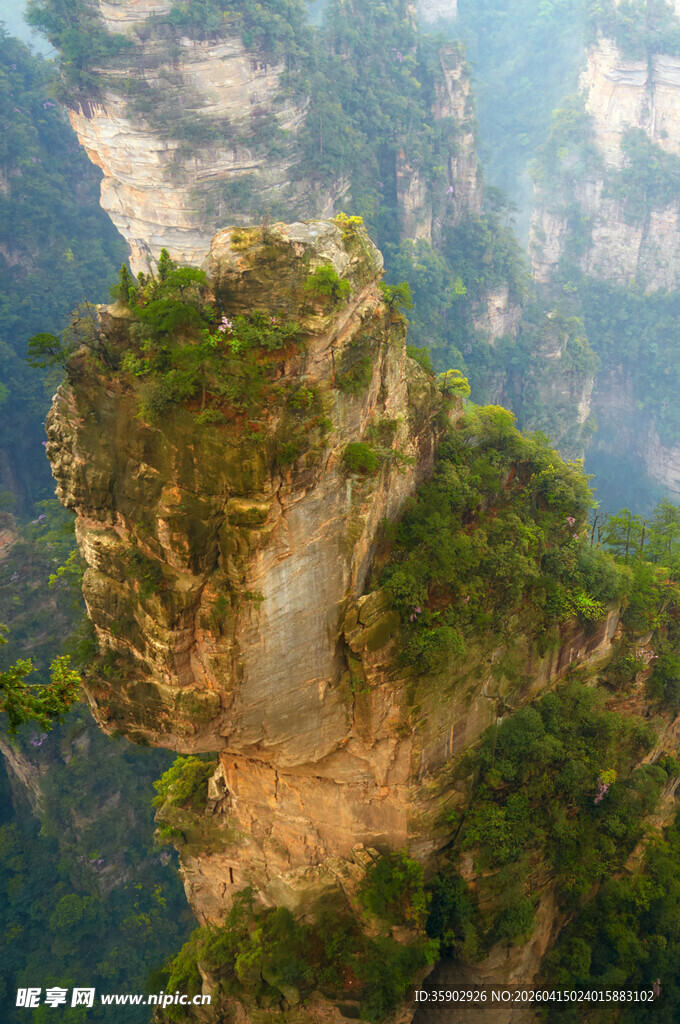 张家界奇峰美景