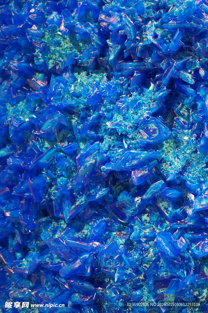 蓝色梦幻纹理艺术图案