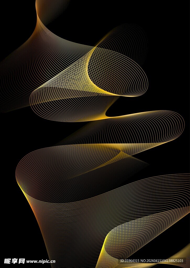 黑金动感背景
