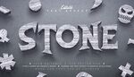 石材文字效果