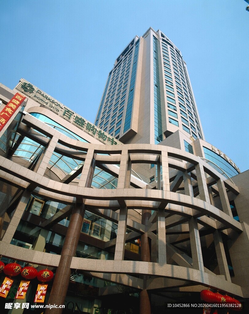 都市繁华建筑景观