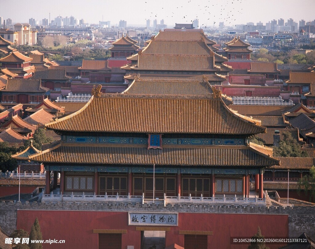 故宫壮丽古建筑景观