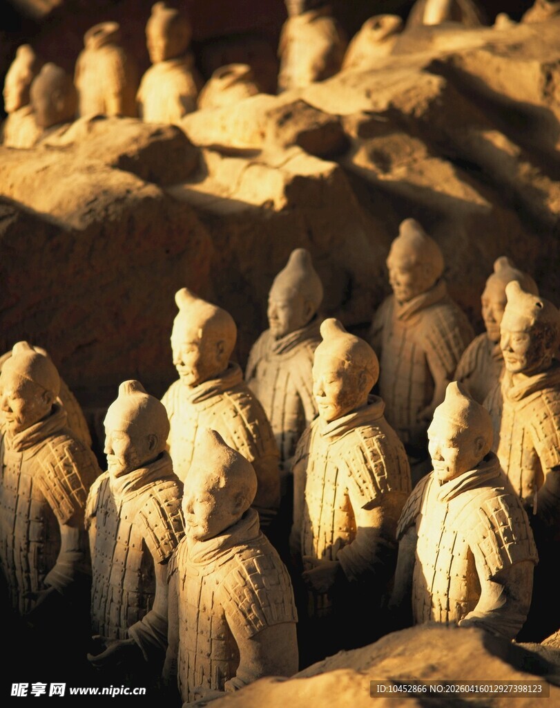 秦始皇陵兵马俑壮观景象
