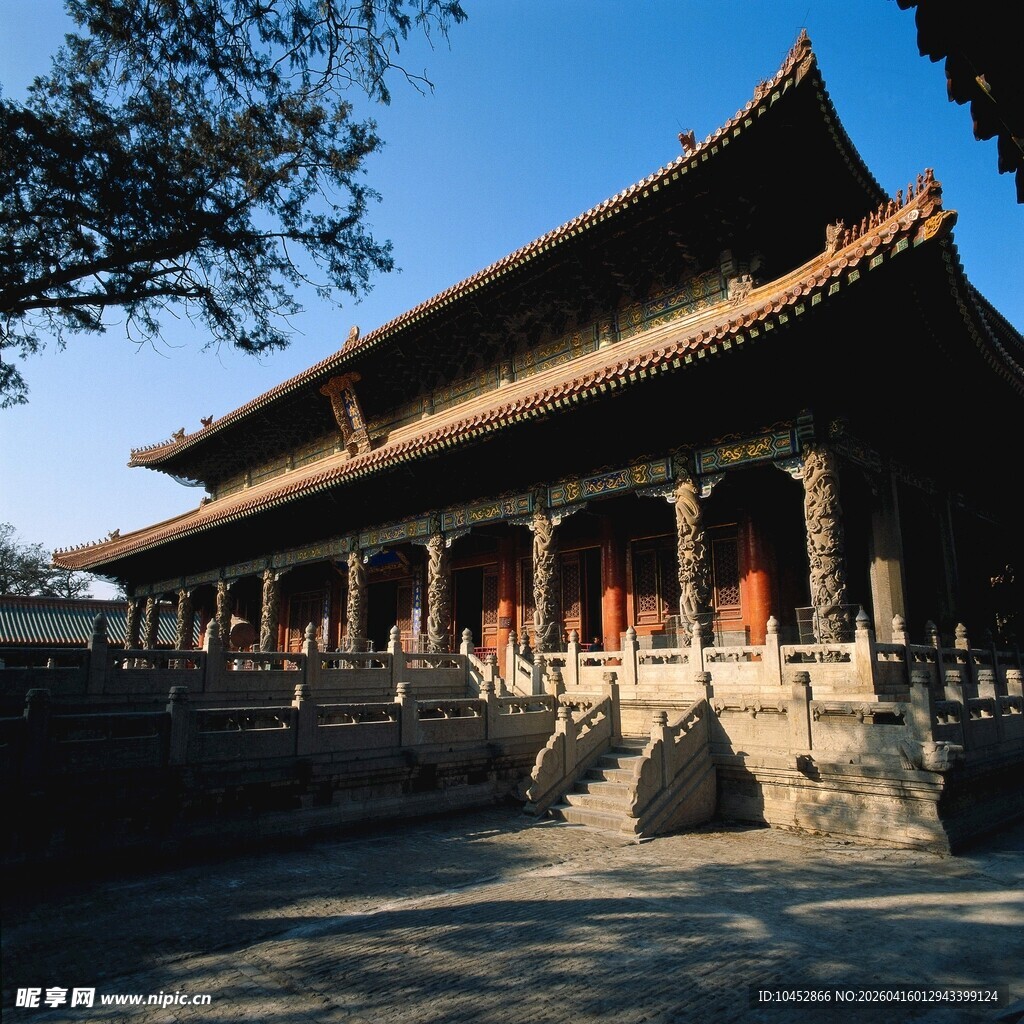 古典中式宫殿建筑景观
