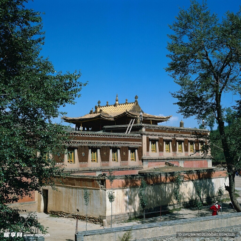藏式古建筑风貌