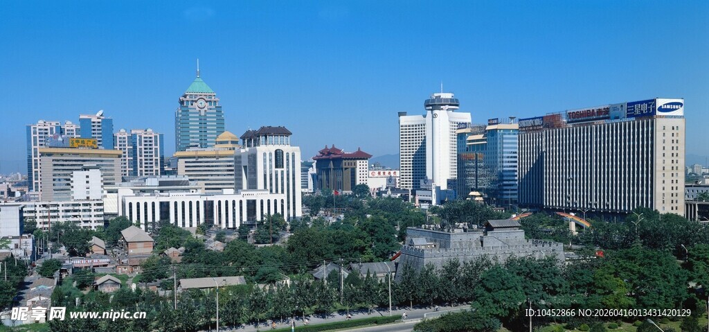 城市天际线景观