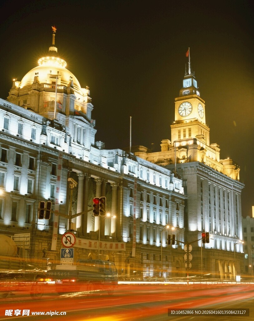 上海外滩璀璨夜景
