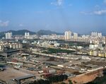 城市远景俯瞰图