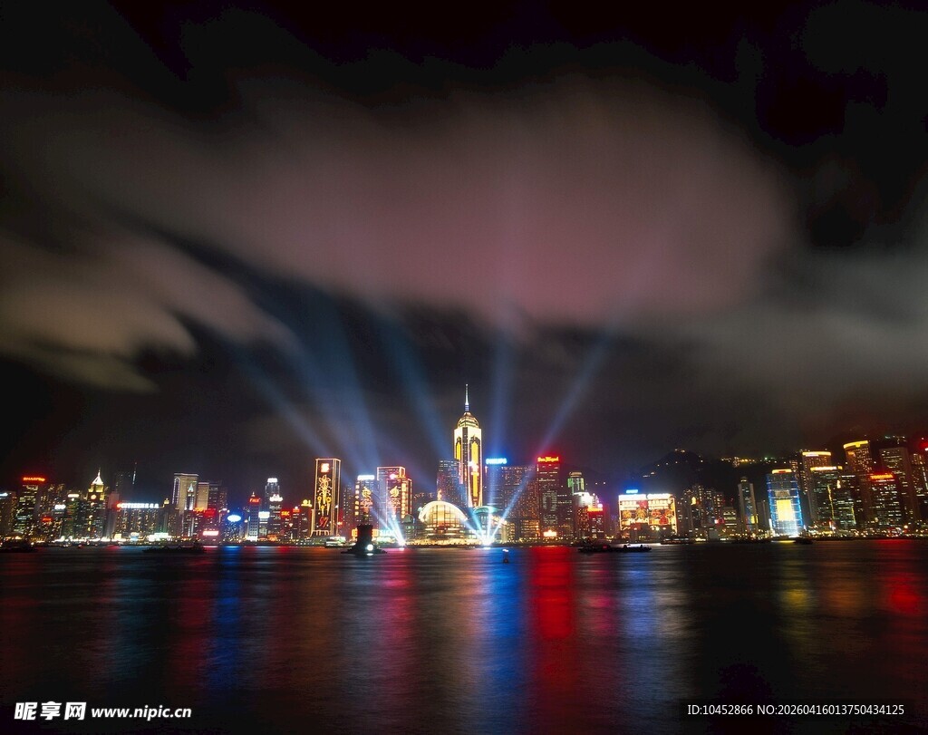 上海外滩璀璨夜景灯光秀