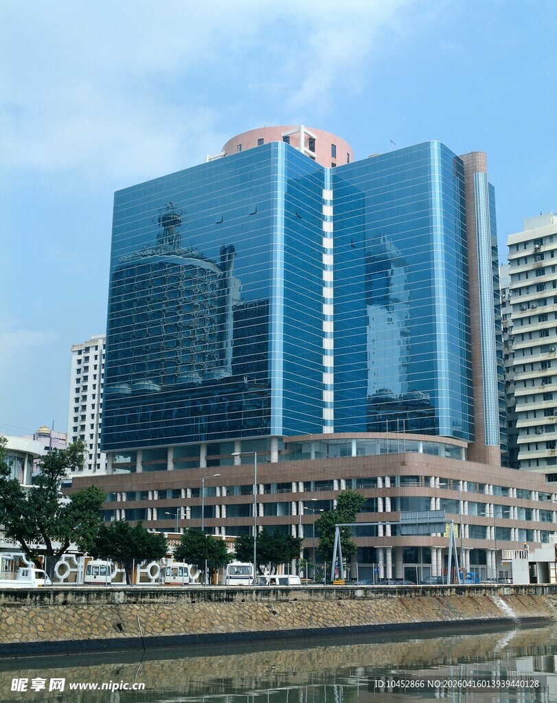 现代都市高楼大厦景观