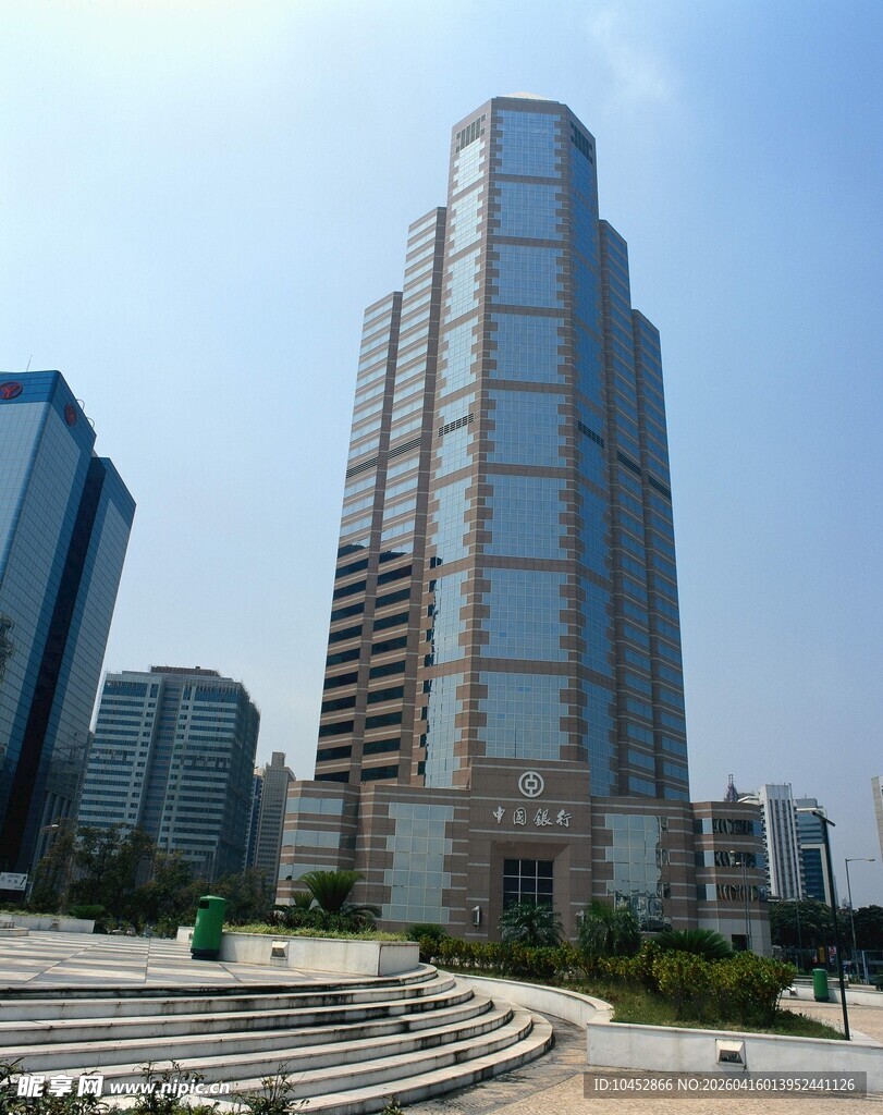 现代都市摩天大楼景观