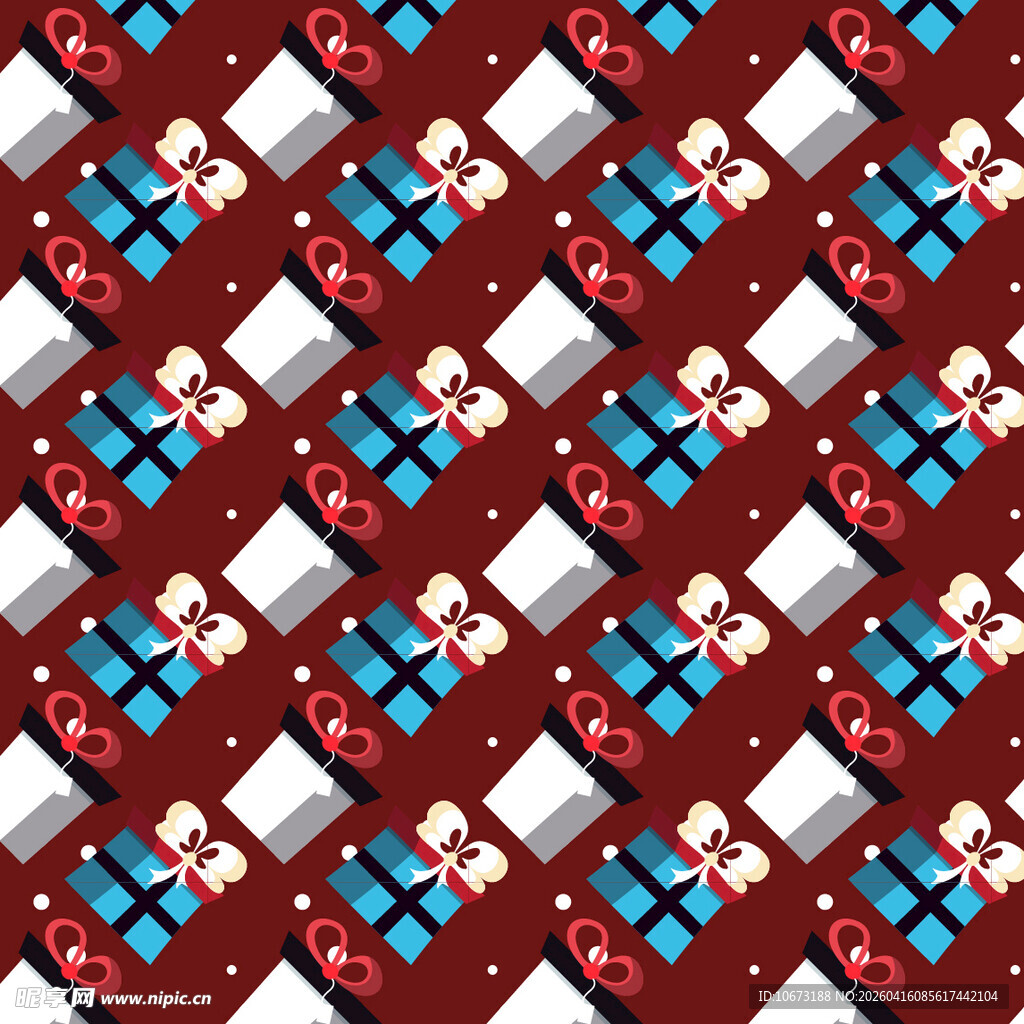 多彩包装盒图案背景