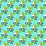 礼物图案无缝背景