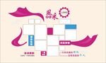 创意女性主题活动布局图